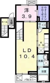 グラン パルス【4階】の間取り