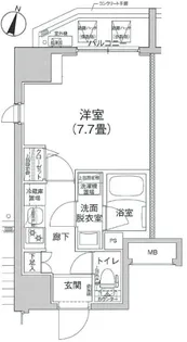 アイル王子ノルド【12階】の間取り