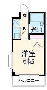 KSGマリーンオークラ【1階】の間取り