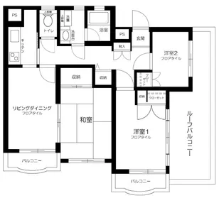 アステール荻窪【4階】の間取り