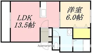 ユリシス【1階】の間取り