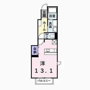 フリーデWAGO【1階】の間取り