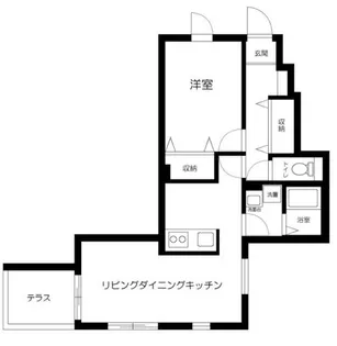 レガーロ【1階】の間取り