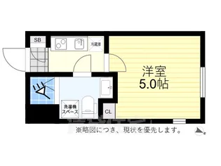 GRANDVILL南烏山【1階】の間取り