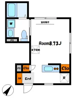 Kasta【1階】の間取り
