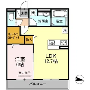 フィロス A棟【3階】の間取り
