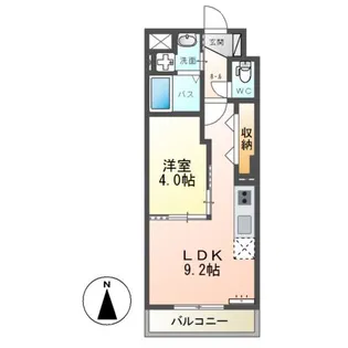 アーバンプレイス【3階】の間取り