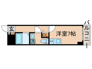 CASA GRAND TOKYO【6階】の間取り