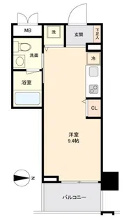 プライマル板橋本町【2階】の間取り