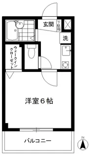 Jeunesse久我山【2階】の間取り