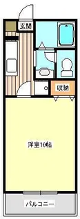 ライトコート大津【1階】の間取り