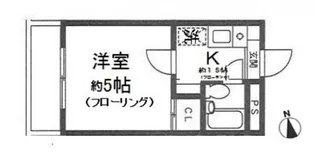 リバーサイド日吉【4階】の間取り