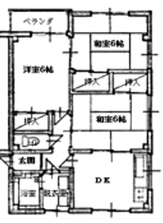 メゾン井戸【2階】の間取り
