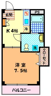 ◎新価格◎川口タウンハイツB棟303号室【3階】の間取り