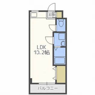 ノースパレス22【3階】の間取り