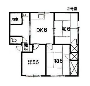 シティハイムソレイユA棟【2階】の間取り