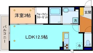 セジュール モカ【3階】の間取り