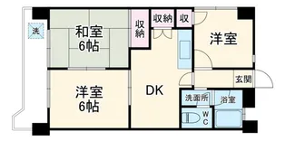 メゾンスガ【3階】の間取り