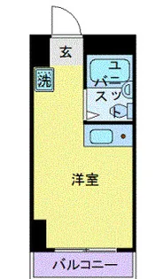 ロマーヌ水戸第三【3階】の間取り