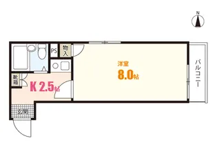 第13やたがいビル【3階】の間取り