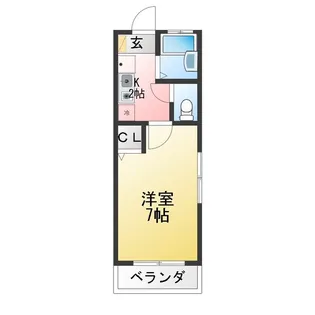 プリモオークランドMT【1階】の間取り