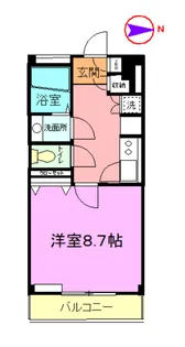 神奈川県横浜市旭区柏町【マンション】の間取り