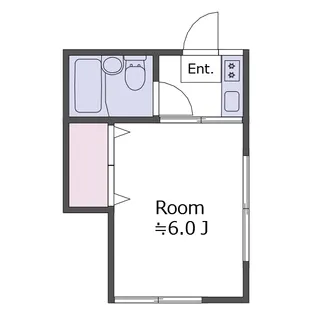 サニネス阿佐ヶ谷B棟【2階】の間取り