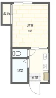 ビバーチェ【1階】の間取り