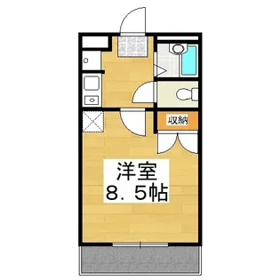 フローラ都紀β【2階】の間取り