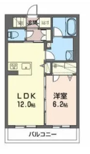AIR・FOREST吉原【1階】の間取り