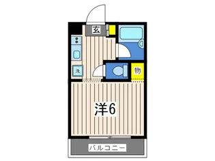 アビタシオン金子A【2階】の間取り