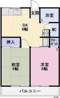 岐阜県岐阜市柳津町北塚4【アパート】の間取り