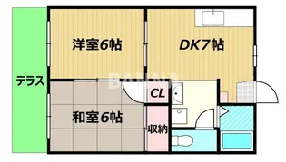 グリーンハウス【1階】の間取り