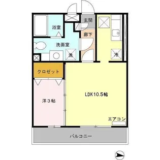 ツーファイブ【1階】の間取り