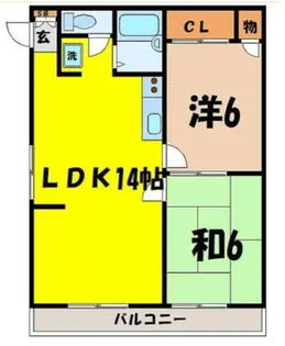 メゾン湊【2階】の間取り