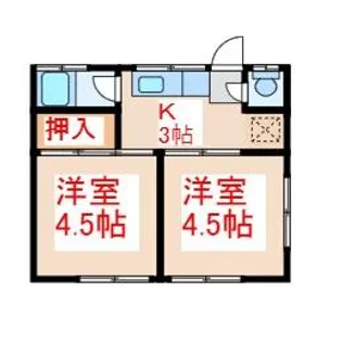 鹿児島県霧島市隼人町内【アパート】の間取り