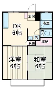 サンシティ菅沼A【2階】の間取り