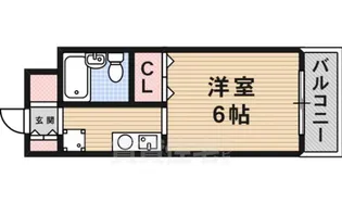 イーストヴィレッジ茨木【3階】の間取り