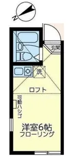 ユナイト六浦フォンダンショコラ【1階】の間取り