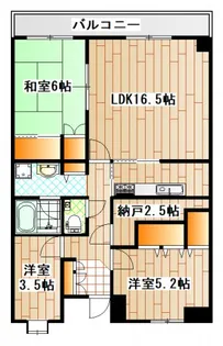 神奈川県横浜市保土ヶ谷区権太坂2【マンション】の間取り