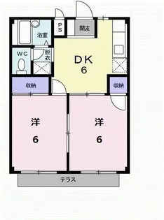 ルーデンスU【1階】の間取り