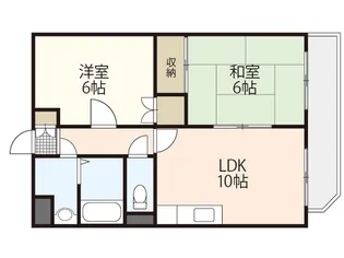 洋光マンション【3階】の間取り