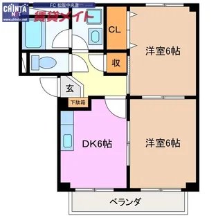 Surplus Two MURATA A【2階】の間取り