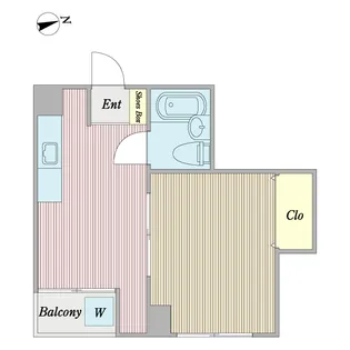 ストークビル南池袋【3階】の間取り