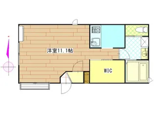 プリムローズ【1階】の間取り