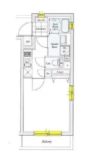 ルネサンスコート三軒茶屋WEST【4階】の間取り