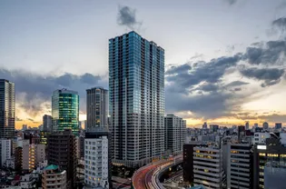 白金ザ・スカイ イースト棟【16階】の外観