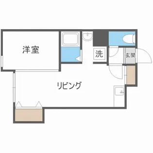 ブローニュ24【3階】の間取り