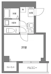 aLATO王子【5階】の間取り