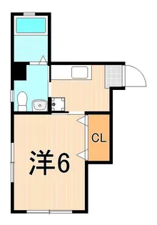 アグレ西小岩【3階】の間取り